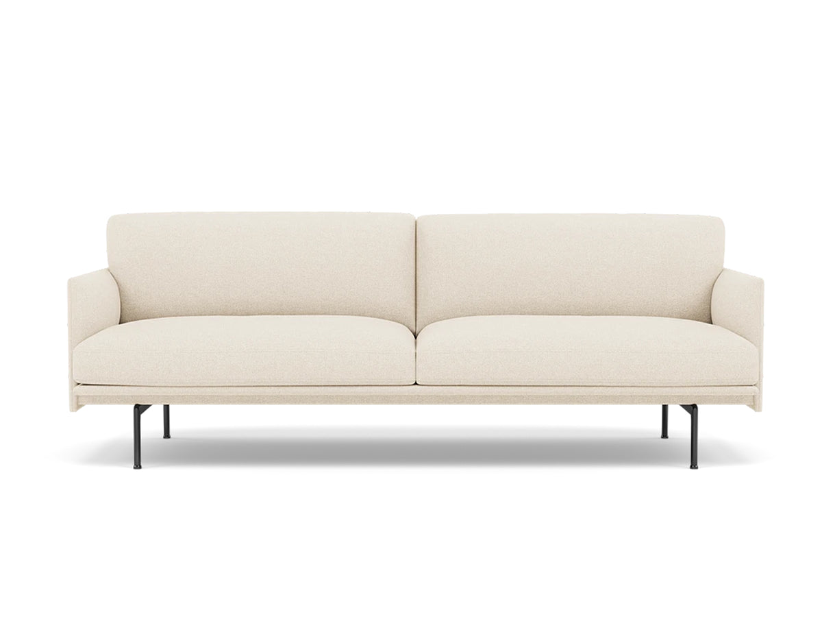 Outline Soft 3-Seater Sofa by Muuto - Acca 121