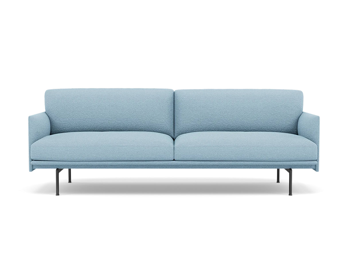 Outline Soft 3-Seater Sofa by Muuto - Hearth 12