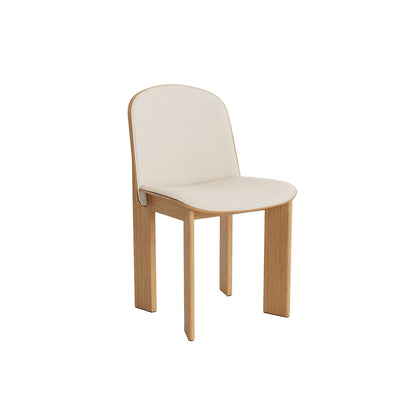 Chisel 65 Chair Front Upholstery by HAY  -Oiled Oak / Turf Cream