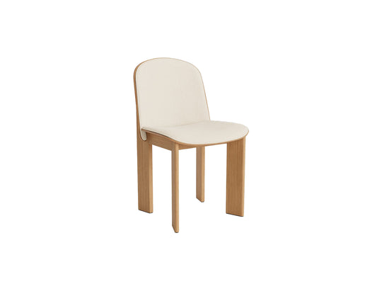 Chisel 65 Chair Front Upholstery by HAY  - Oiled Oak / Turf Cream