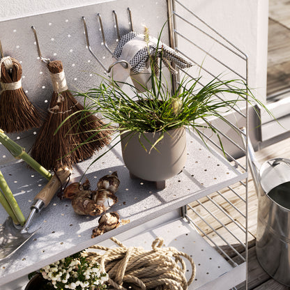 String System Outdoor Shelves (Galvanised)