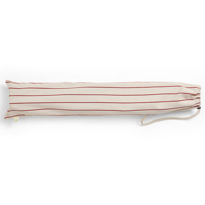 Outdoor Market Folding Chair by HAY - Beige with Red Stripe