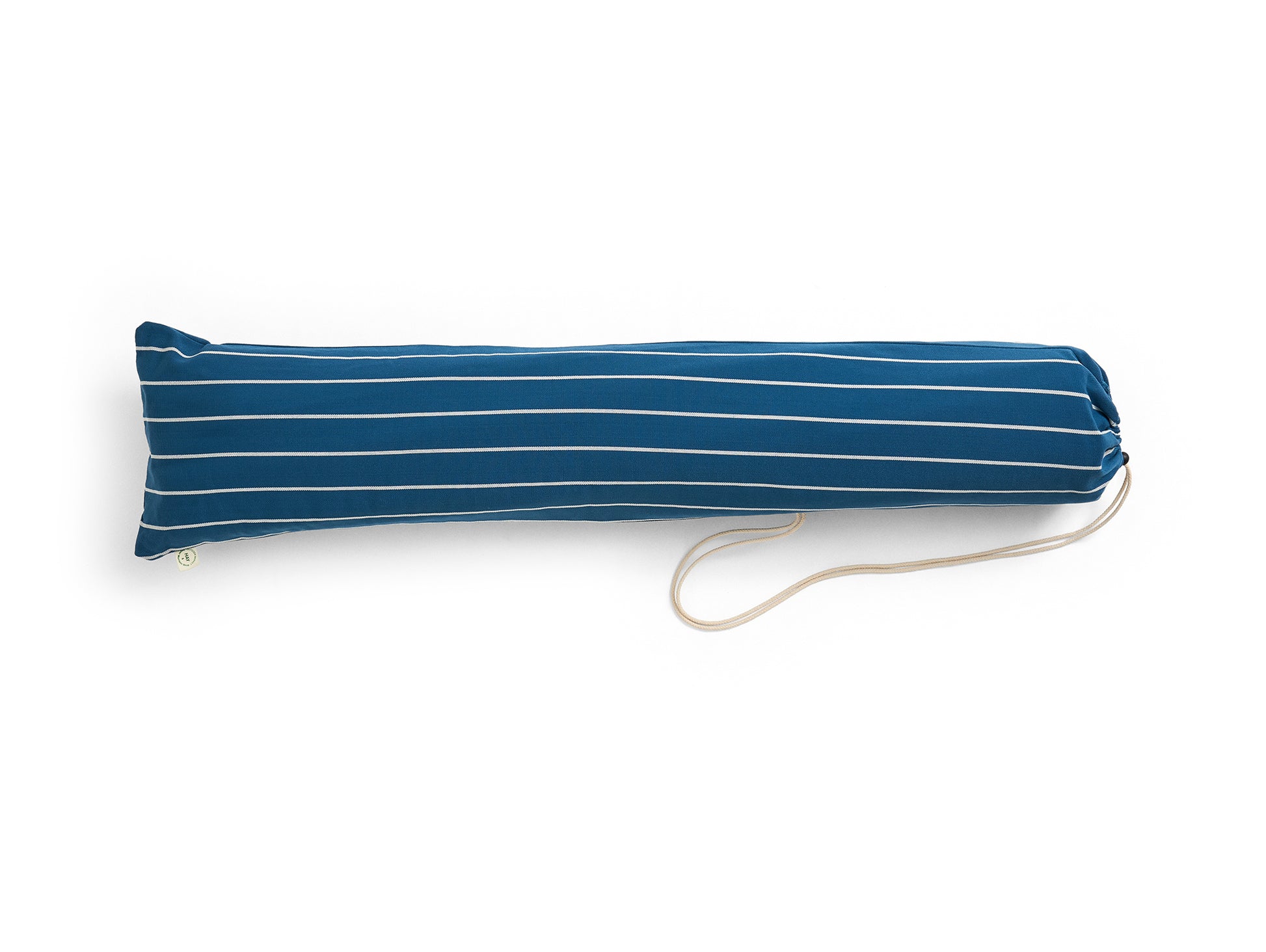 Outdoor Market Folding Sofa Cushion by HAY - Blue with Beige Stripe