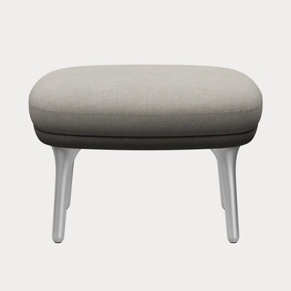 Fri Ottoman by Fritz Hansen -  Outside: Hallingdal 65 123 / Seat: Sunniva 3 717