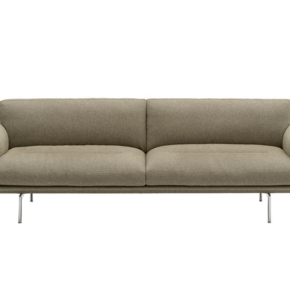 Outline Soft 3-Seater Sofa by Muuto - Clay 15