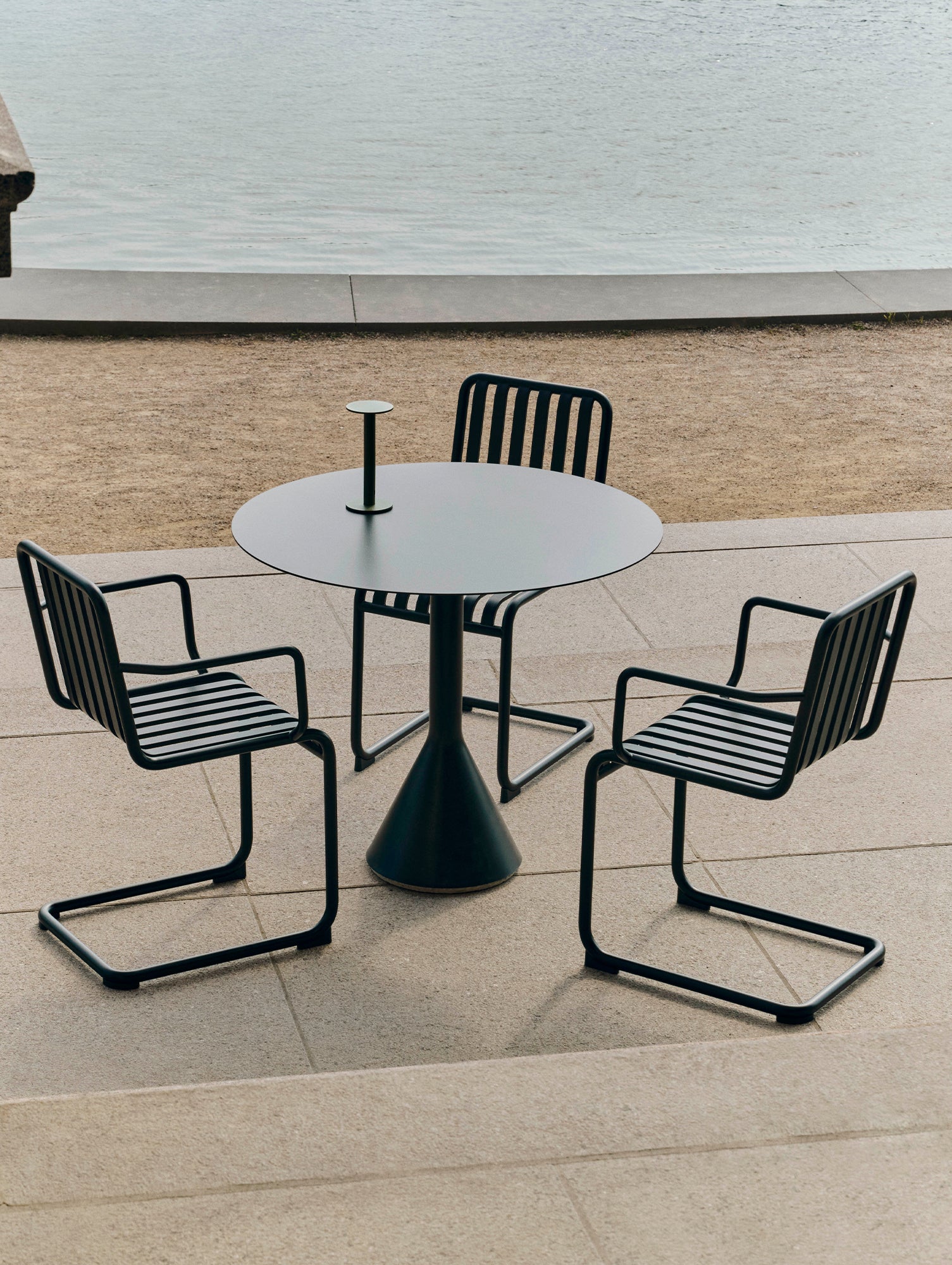 Host Portable Lamp by HAY - Olive