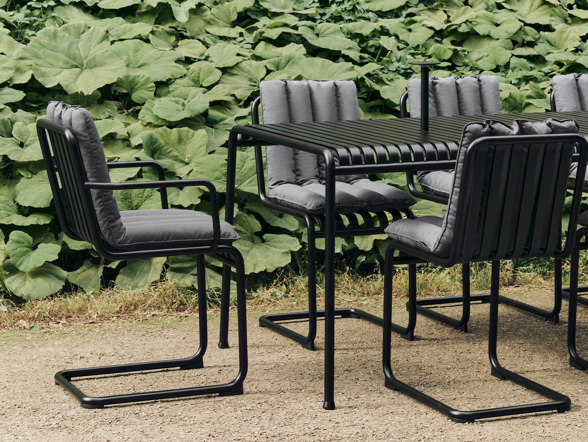 Palissade Cantilever Armchair by HAY - Anthracite