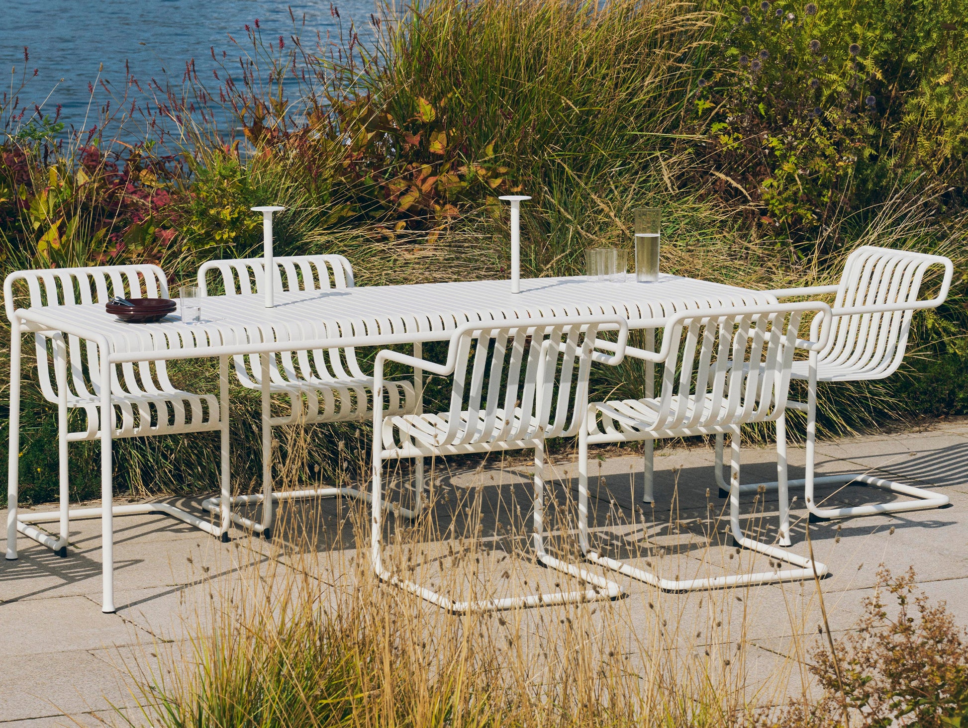 Host Portable Lamp by HAY - Cream White