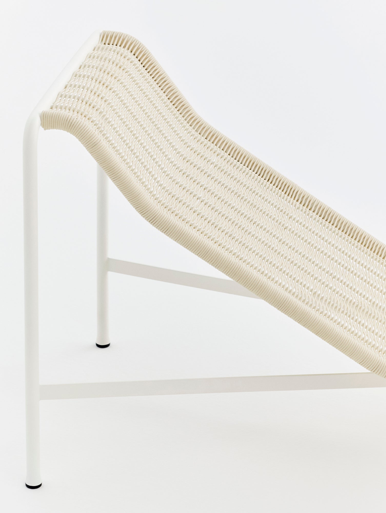 Palissade Cord Chaise Longue by HAY - Cream White Cord