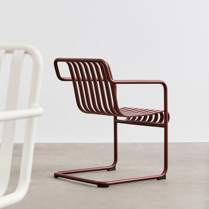 Palissade Cantilever Dining Armchair by HAY - Iron Red