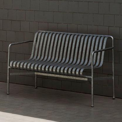HAY Palissade Lounge Sofa, Hot Galvanised