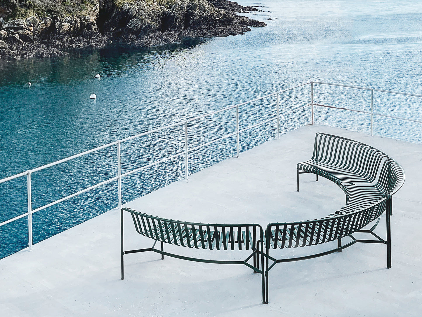 Palissade Park Dining Bench - In-In Starter Set
