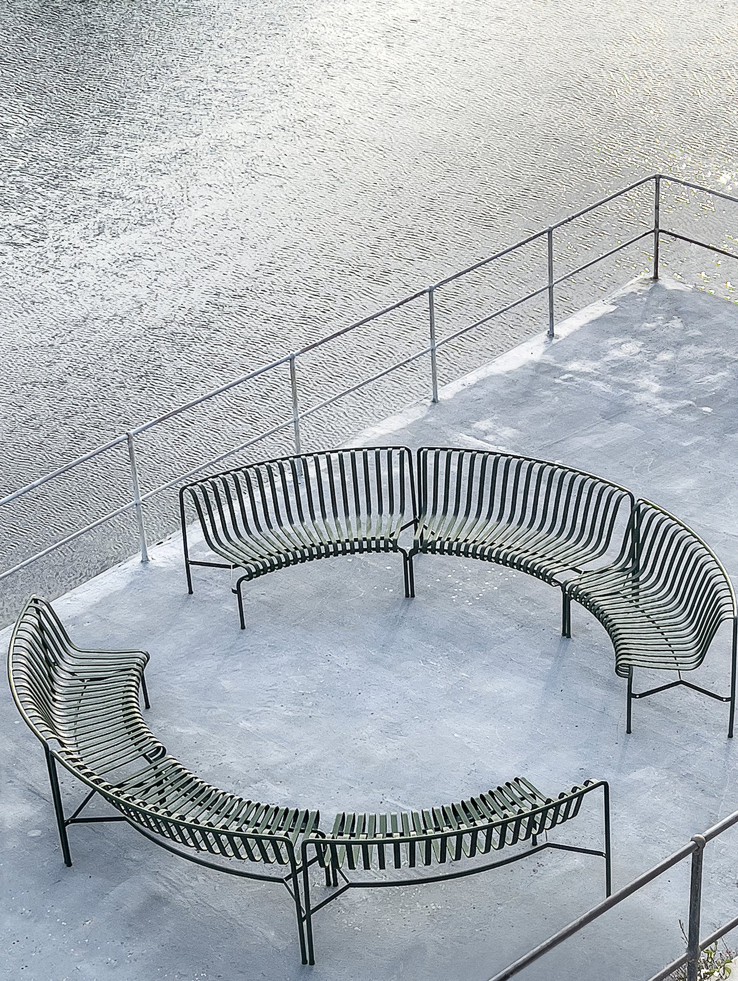 Palissade Park Dining Bench - In-In Starter Set