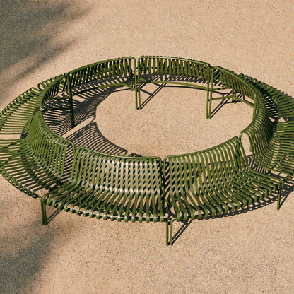 Palissade Park Dining Bench - Out-Out Starter Set by HAY - Olive