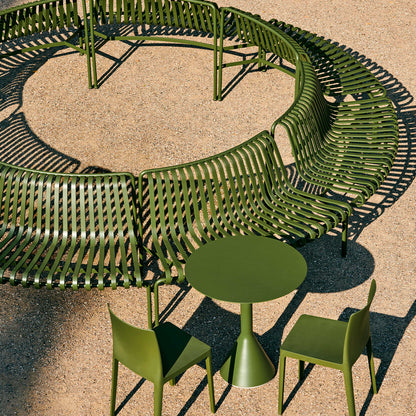 Palissade Park Dining Bench - Out-Out Starter Set by HAY - Olive