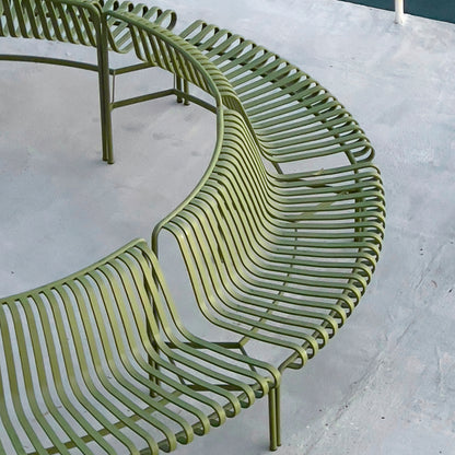 Palissade Park Dining Bench - Out-Out Starter Set by HAY - Olive