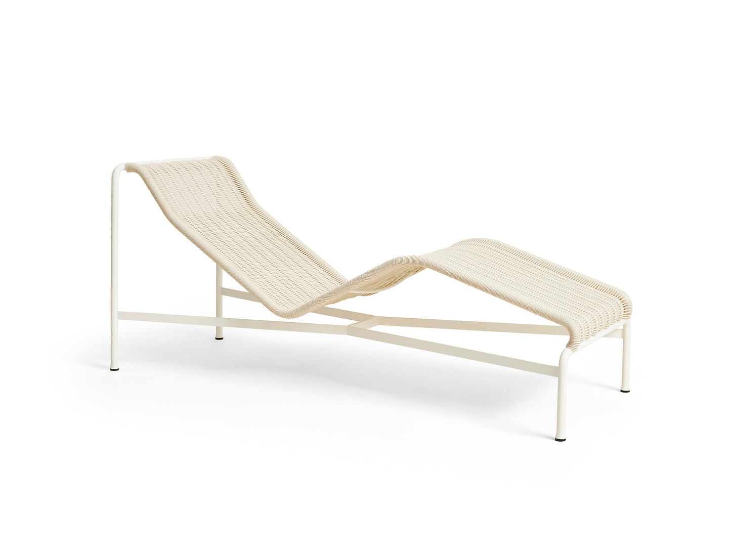 Palissade Cord Chaise Longue by HAY - Cream White Cord
