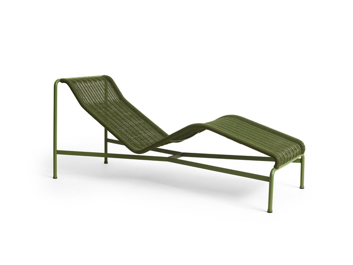 Palissade Cord Chaise Longue by HAY - Olive Cord