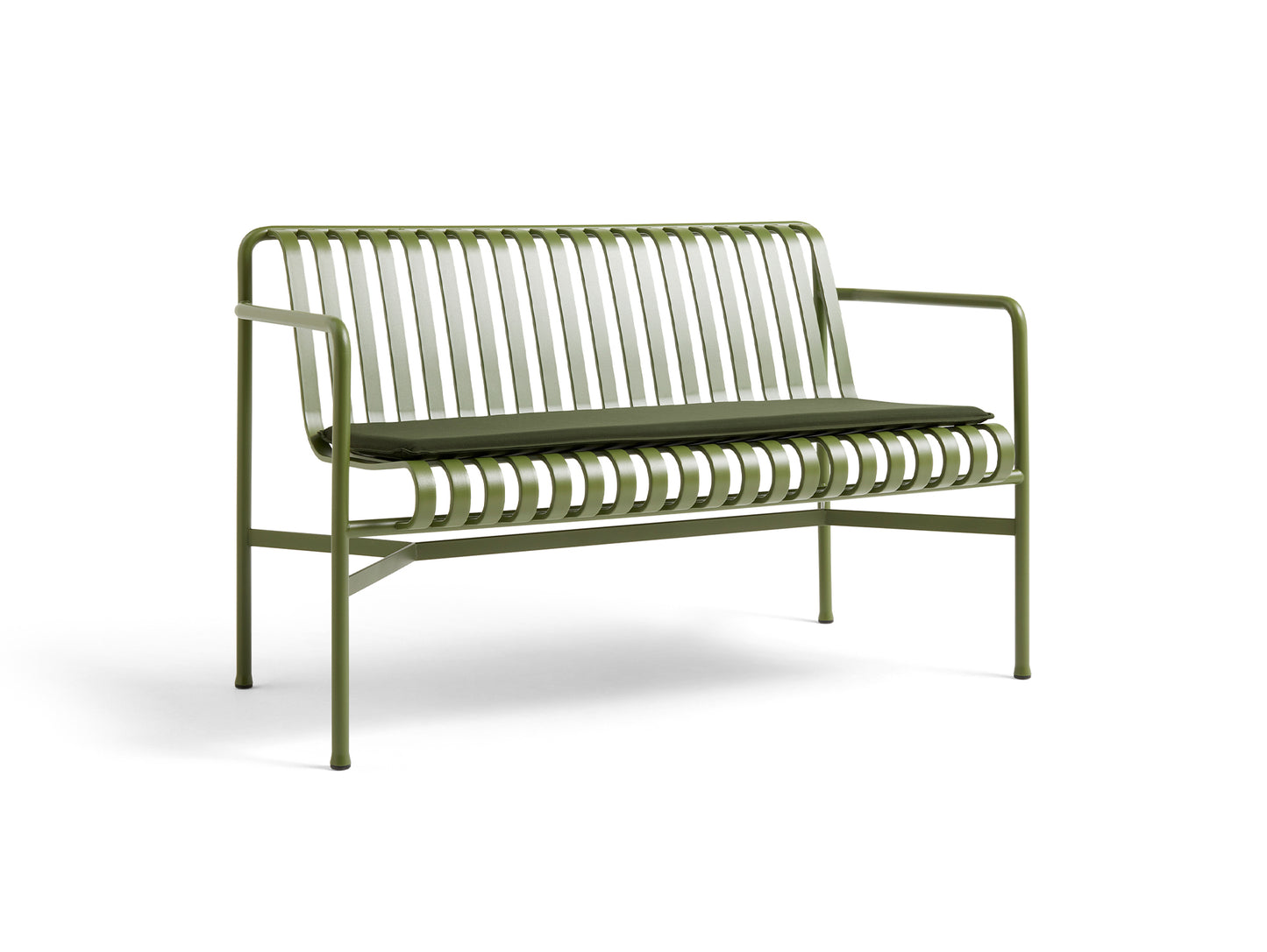 Palissade Dining Bench Seat Cushion by HAY - Olive