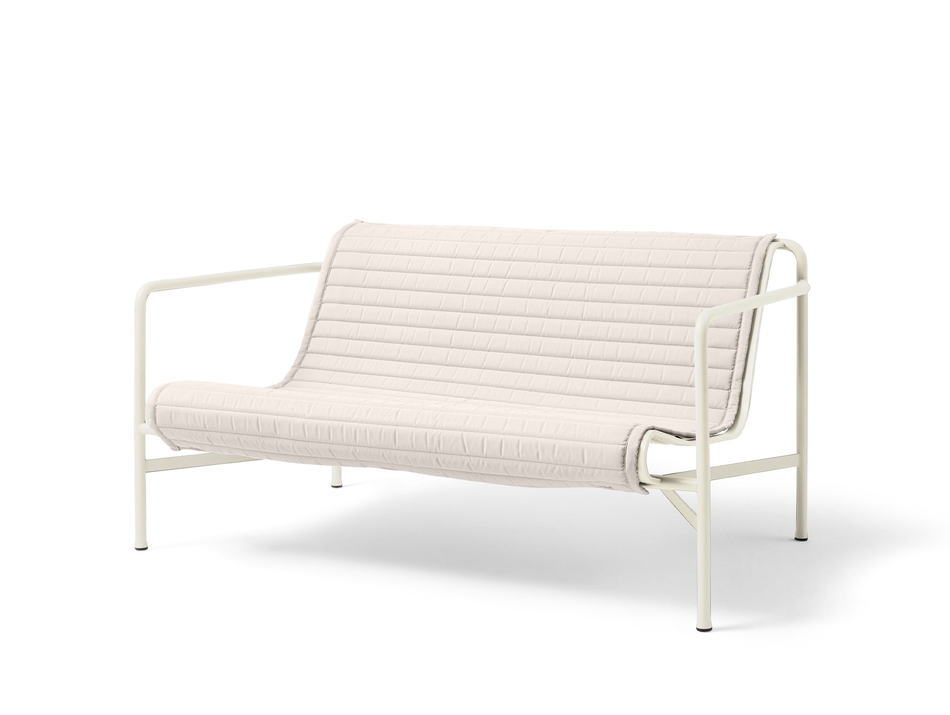 Palissade Lounge Sofa Quilted Cushion by HAY - Cream White