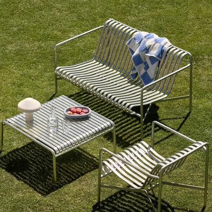 HAY Palissade Lounge Sofa, Hot Galvanised