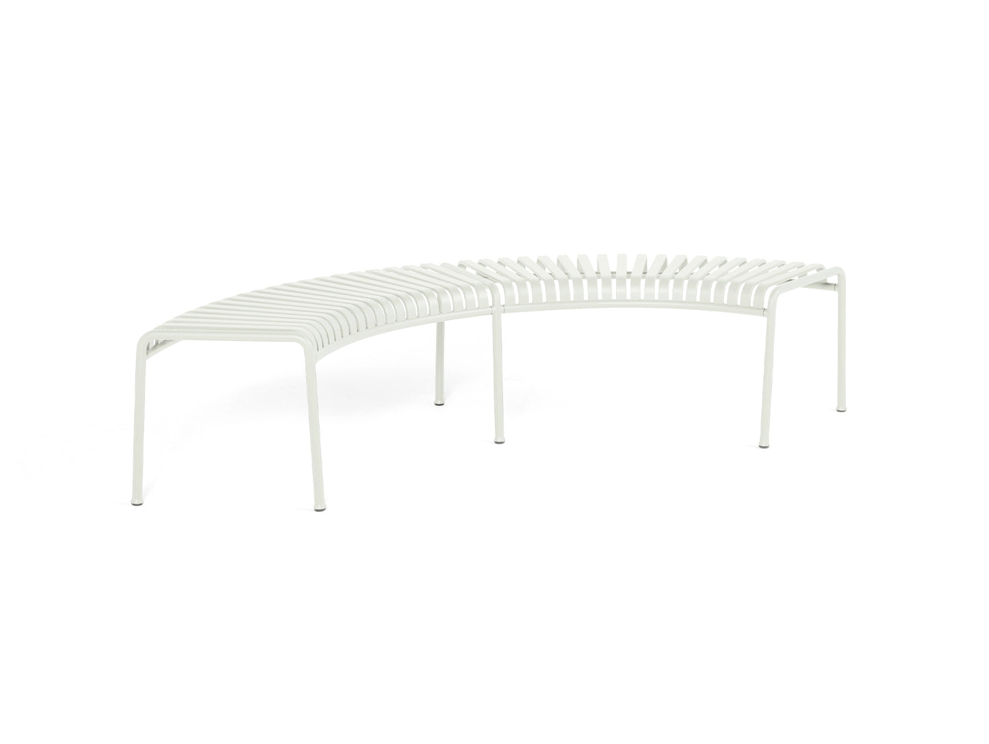 Palissade Park Bench by HAY - Cream White