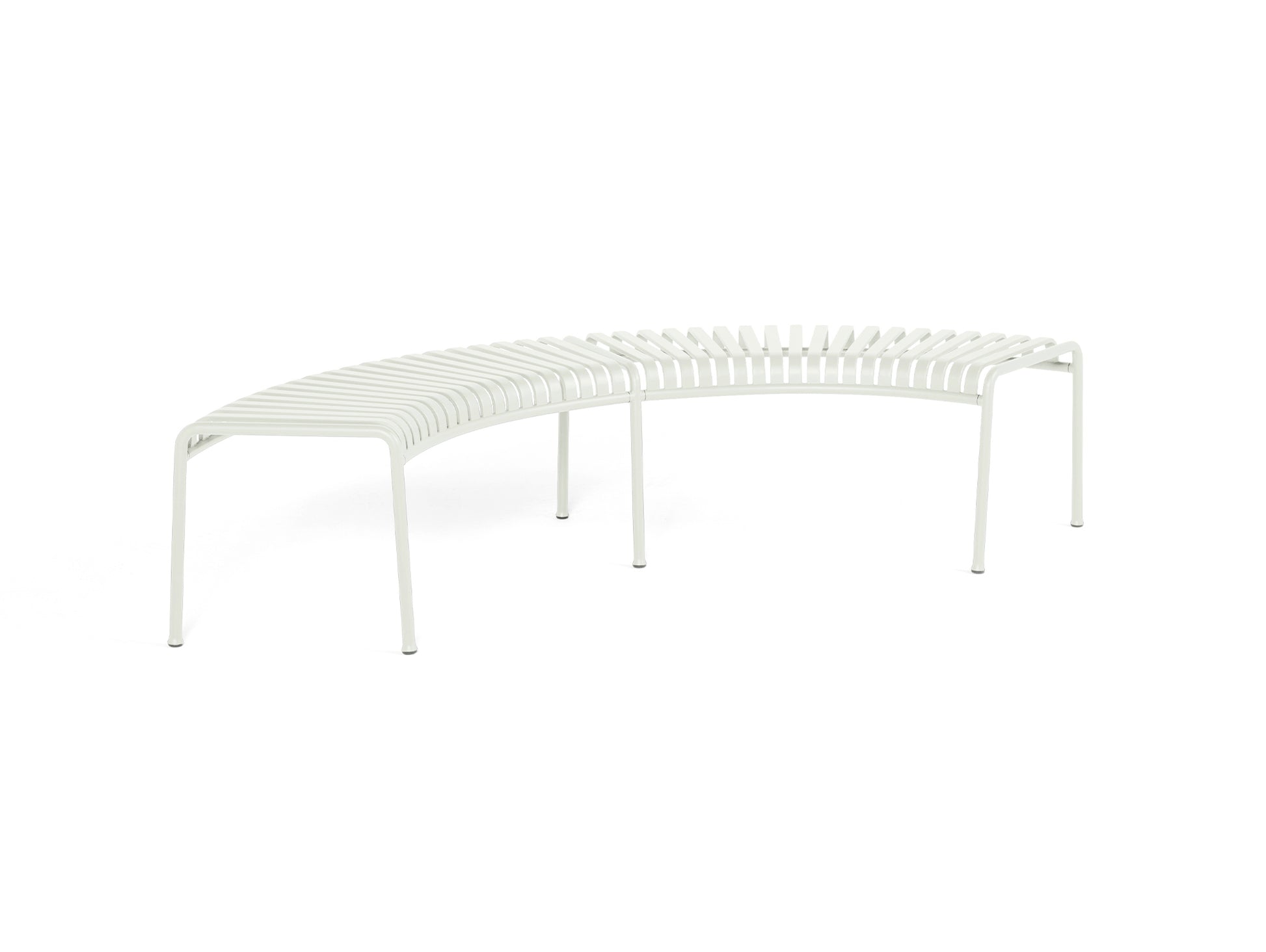 Palissade Park Bench by HAY - Cream White
