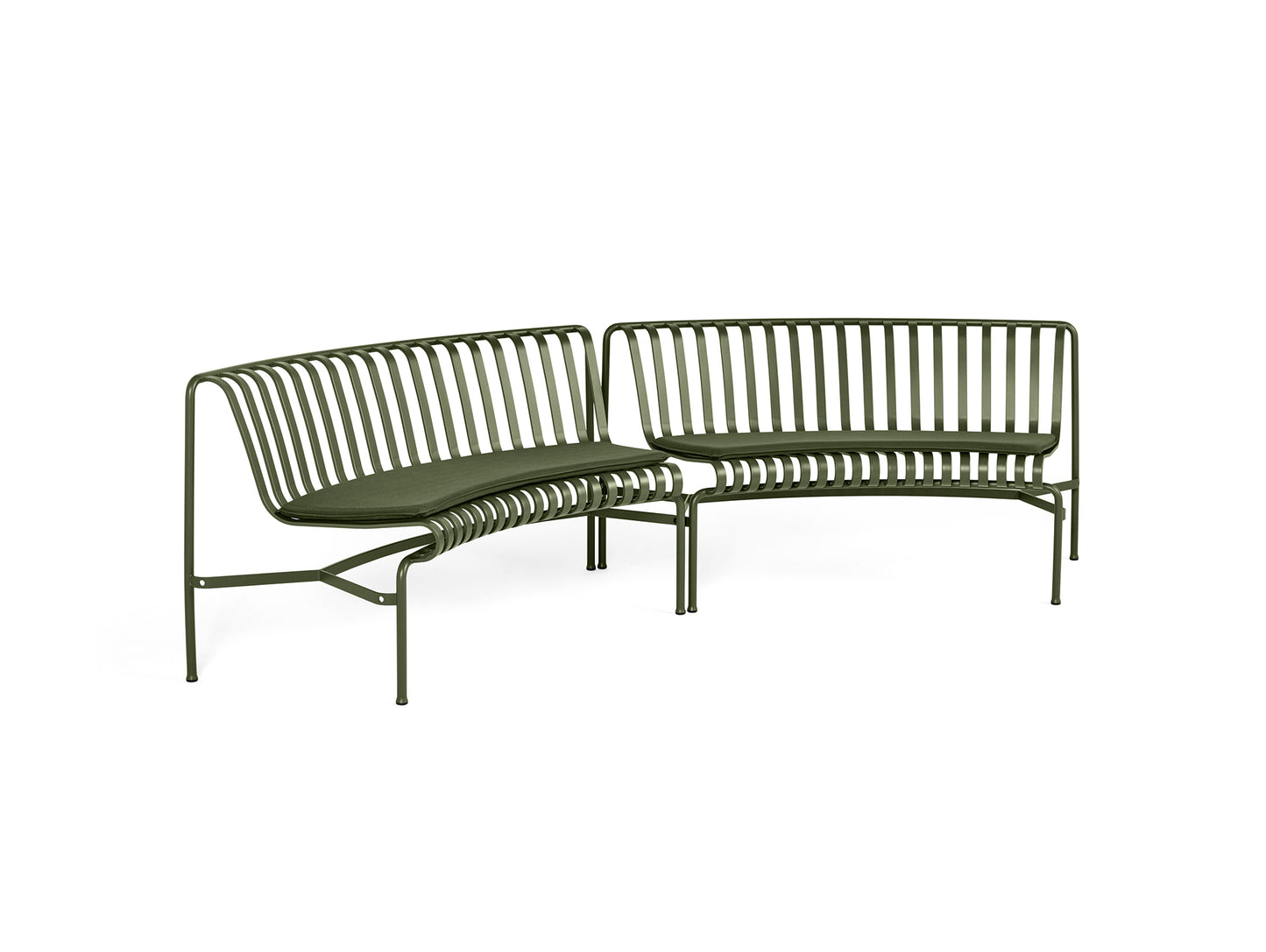 Palissade Park Dining Bench Seat Cushion by HAY - In In / Olive