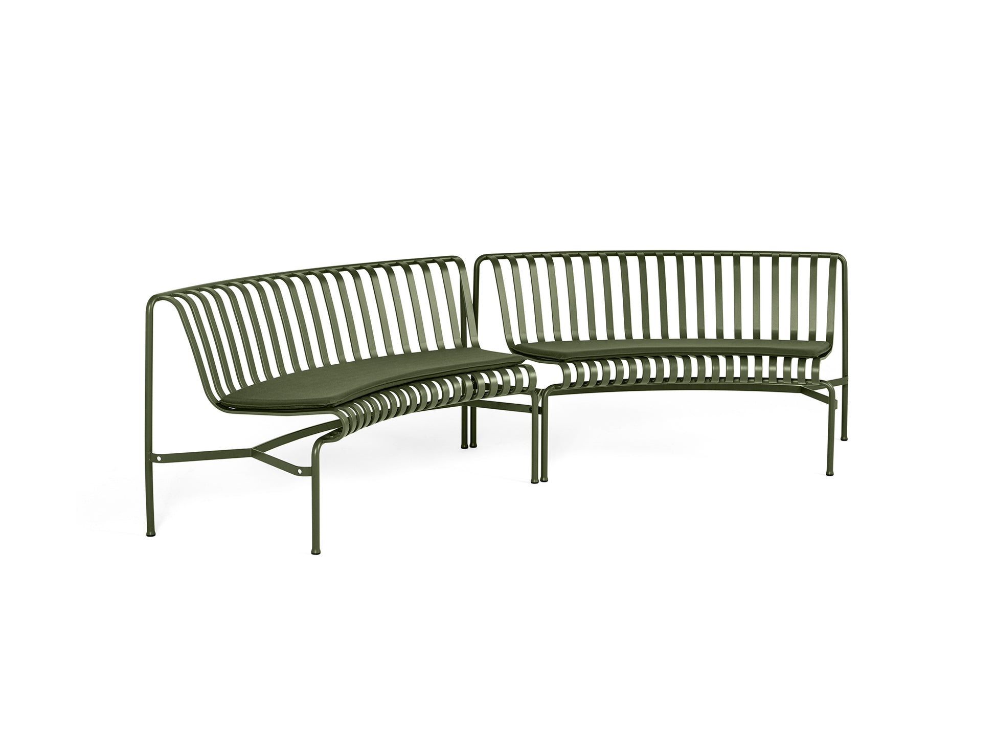 Palissade Park Dining Bench Seat Cushion by HAY - In In / Olive