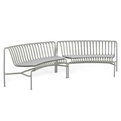 Palissade Park Dining Bench Seat Cushion by HAY - In In / Sky Grey