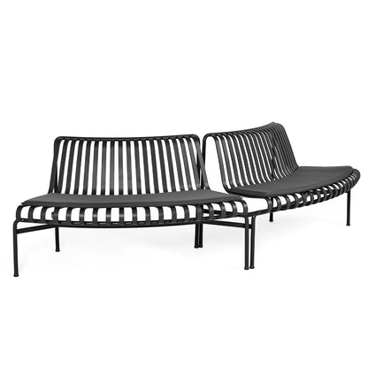Palissade Park Dining Bench Seat Cushion by HAY - Out Out / Anthracite