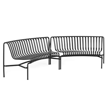 Palissade Park Dining Bench - In In Starter Set by HAY - Anthracite
