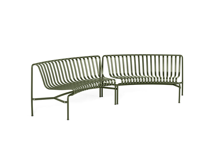 Palissade Park Dining Bench - In In Starter Set by HAY - Olive