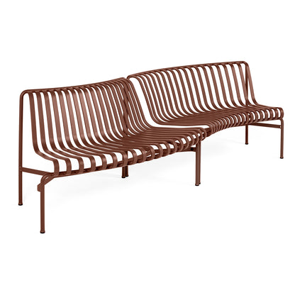 Palissade Park Dining Bench - In-Out Starter Set by HAY - Iron Red