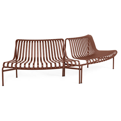 Palissade Park Dining Bench - Out-Out Starter Set by HAY - Iron Red