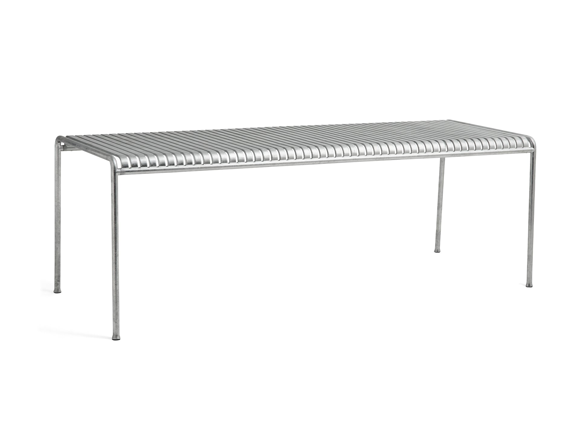 Palissade Dining Table by HAY - Extra Large (220 x 90 cm) / Hot Galvanised