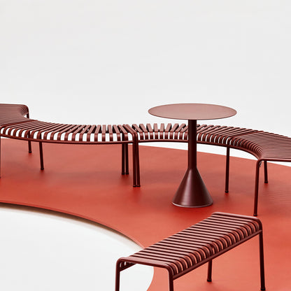 Palissade Park Bench by HAY - Iron Red
