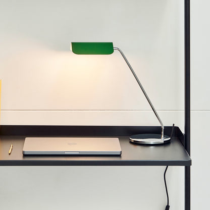 Apex Desk Lamp by HAY - Emerald Green