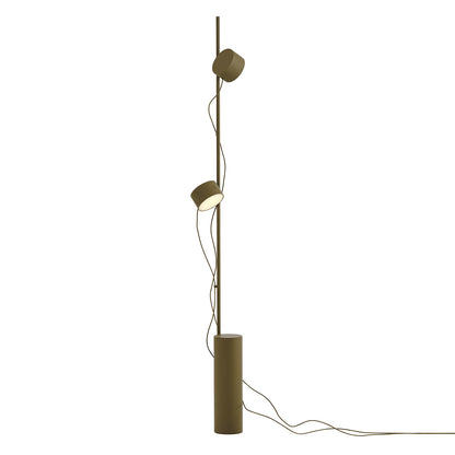 Post Floor Lamp by Muuto - Brown Green