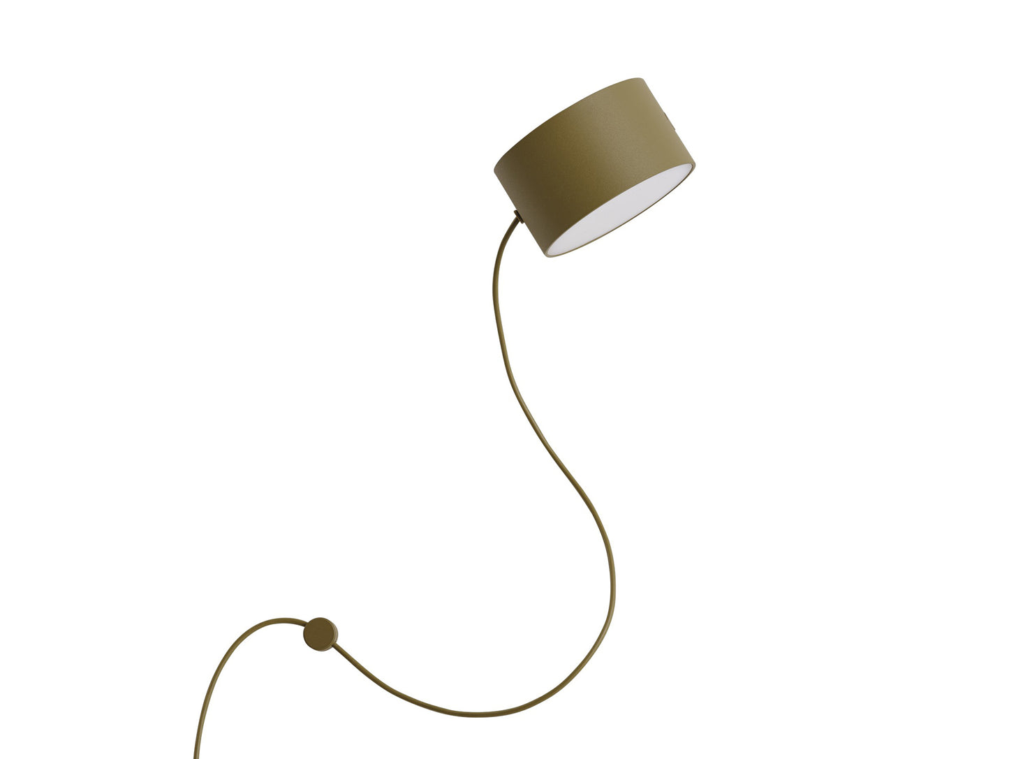 Post Floor Lamp by Muuto - Brown Green