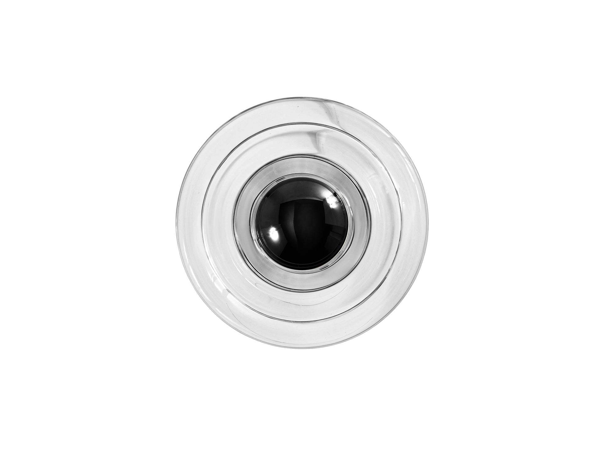 Press Mini Surface LED Wall Lamp by Tom Dixon - Black Cap