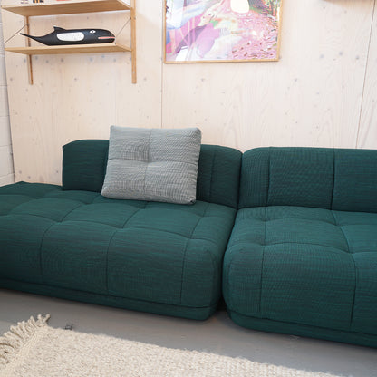 Quilton Sofa - Combination 10 by HAY - Right Armrest / Raas 982