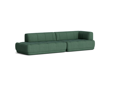 Quilton Sofa - Combination 10 by HAY - Right Armrest / Atlas 951