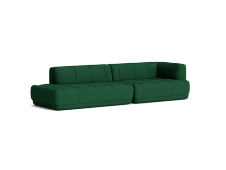 Quilton Sofa - Combination 10 by HAY - Right Armrest / Hallingdal 65 944