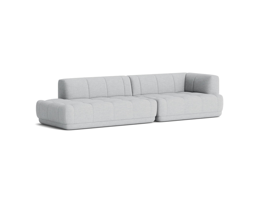 Quilton Sofa - Combination 10 by HAY - Right Armrest / Mode 002