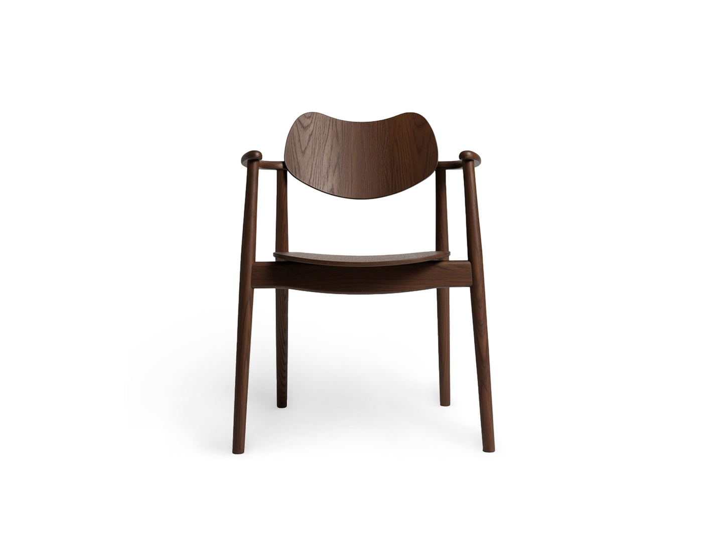 Regatta Chair by Ro Collection - Smoked Oak