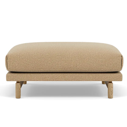 Rest Pouf by Muuto - Oak Base / Ecriture 240