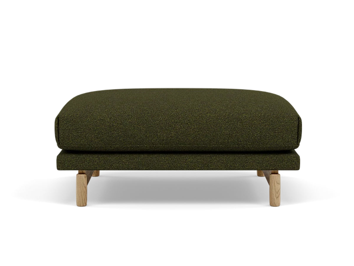 Rest Pouf by Muuto - Oak Base / Hearth 9