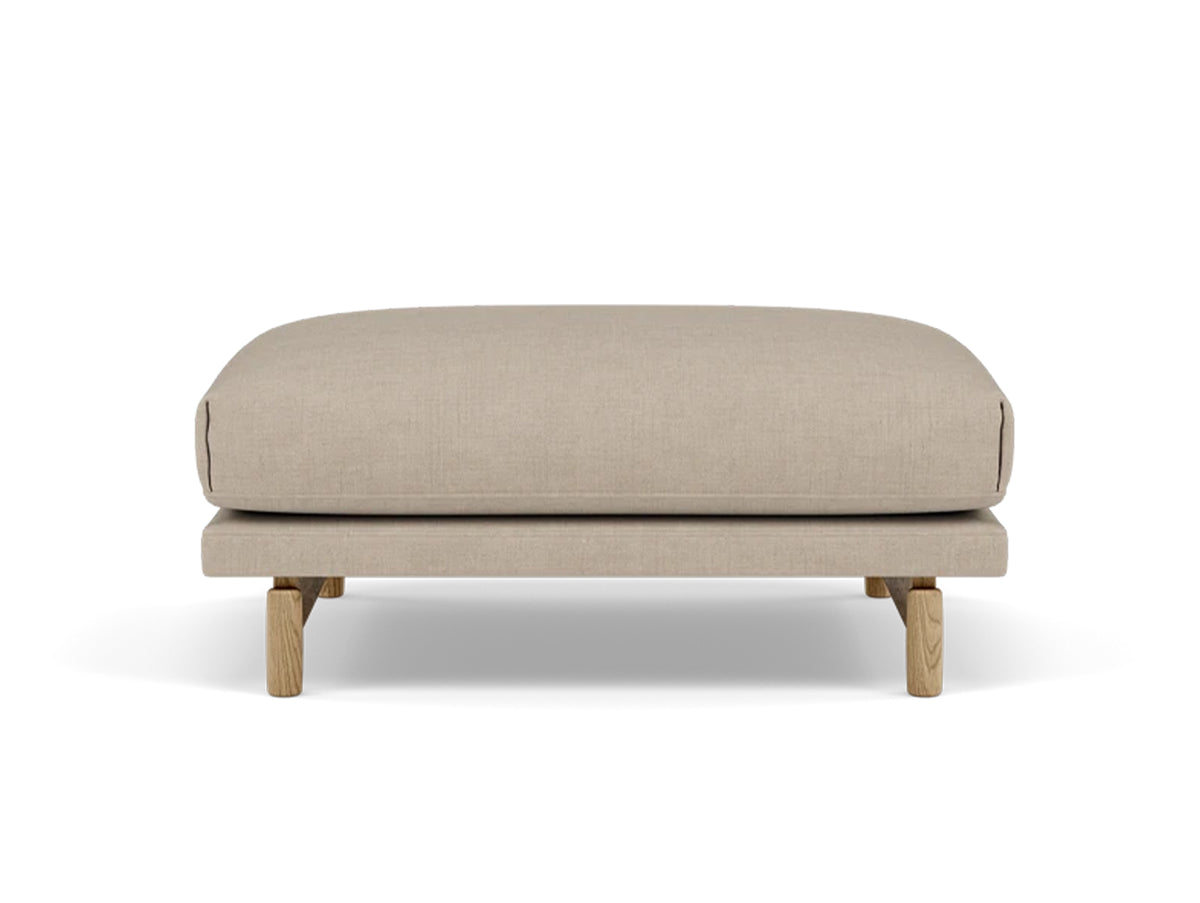 Rest Pouf by Muuto - Oak Base / Technicolour 200