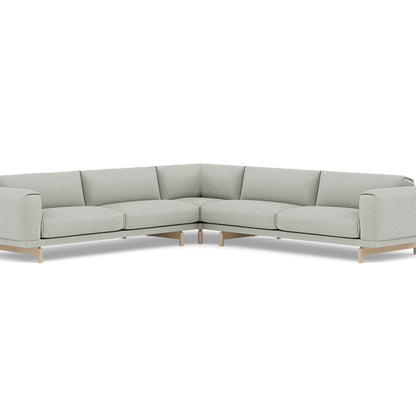 Rest Corner Sofa by Muuto - Oak Base / Clay 12